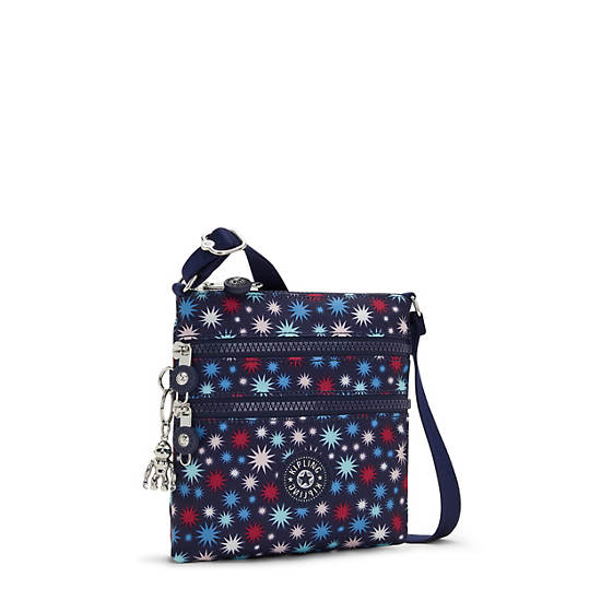 Sac Mini Kipling Alvar Extra Small Printed Bleu | FR 1902ZU
